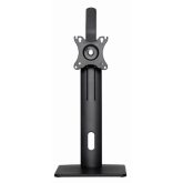 Stand Gembird MS-D1-01, 17-32 inch, Black