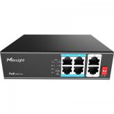 Switch MILESIGHT TECHNOLOGY MS-S0204-EL, 4 porturi, PoE