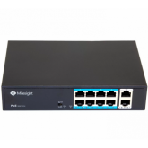 Switch MILESIGHT TECHNOLOGY MS-S0208-EL, 8 porturi, PoE