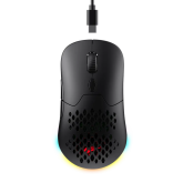Mouse Optic Havit MS963WB, RGB LED, USB Wireless/USB/Bluetooth, Black