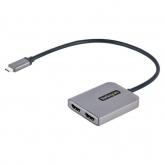 Adaptor Startech MST14CD122HD, 2x HDMI - USB-C, 0.3m, Gray