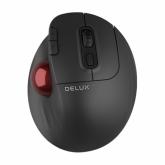 Mouse Optic Delux MT1, USB Wireless/Bluetooth, Black
