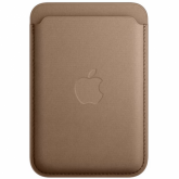 Suport card Apple FineWoven Wallet cu MagSafe pentru Iphone, Taupe