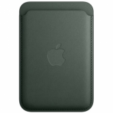 Suport card Apple FineWoven Wallet cu MagSafe pentru Iphone, Evergreen