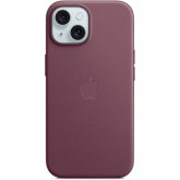 Protectie pentru spate Apple FineWoven cu MagSafe pentru iPhone 15, Mulberry