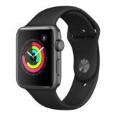 Smartwatch Apple Series 3 GPS, 1.65inch, curea silicon, Space Grey-Black