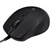 Mouse Optic V7 MU350, USB Wireless, Black