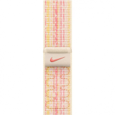 Curea SmartWatch Apple Nike Sport Loop, 41mm, Starlight-Pink