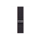 Curea SmartWatch Apple Nike Sport Loop, 45mm, Black-Blue