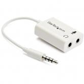 Adaptor audio Startech MUYHSMFFADW, 3.5mm - 2x 3.5mm, White