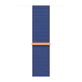 Curea SmartWatch Apple pentru Apple Watch, 45mm, Ocean Blue Sport Loop