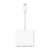 Adaptor Apple MW5M3ZM/A, USB-C - USB-C + USB + HDMI, White