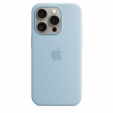 Protectie pentru spate Apple pentru iPhone 15 Pro with MagSafe, Light Blue