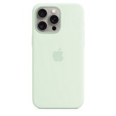 Protectie pentru spate Apple pentru iPhone 15 Pro Max cu MagSafe, Soft Mint