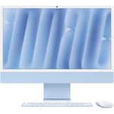 Calculator Apple iMac 4.5K Retina (2024) AIO, Apple M4 Deca Core, 24inch, RAM 16GB, SSD 256GB, Apple M4 10 core, macOS Sequoia, INT KB, Blue
