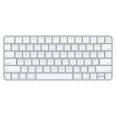 Tastatura Wireless Apple Magic 2024  with Touch ID, Bluetooth, Layout RO, Silver-White