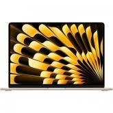 Laptop Apple MacBook Air 15 with Liquid Retina (2024), Apple M3 Octa Core, 15.3inch, RAM 16GB, SSD 512GB, Apple M3 10 Core Graphics, US KB, macOS, Starlight