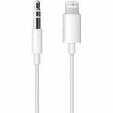 Cablu Apple MXK22ZM/A, Lightning - 3.5mm jack, 1.2m, White