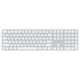 Tastatura Wireless Apple Magic Touch ID and Numeric Keypad (2024), Layout INT, Silver-White