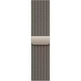 Curea SmartWatch Apple MXMM3ZM/A, 42mm, Natural Milanese Loop, Silver