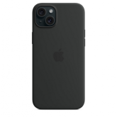 Protectie pentru spate Apple cu MagSafe pentru iPhone 15 Plus, Black