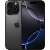 Telefon Mobil Apple iPhone 16 Pro, Dual SIM Hybrid, 128GB, 8GB RAM, 5G, Black Titanium