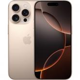 Telefon Mobil Apple iPhone 16 Pro, Dual SIM Hybrid, 128GB, 8GB RAM, 5G, Desert Titanium