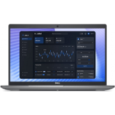 Laptop Dell Precision 3590, Intel Core Ultra 7 155H, 15.6 inch, RAM 32GB, SSD 1TB, nVidia RTX 500 4GB, Windows 11 Pro, Titan Gray