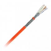 Cablu retea Nexans N100.365-OD, S/FTP, Cat 7, 1m, Orange