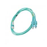 Patch Cord Fibra Optica Nexans N122.5CLA5, Multi-Mode, OM3, Duplex LC - Duplex SC, 5 m