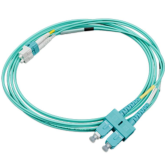Patch Cord Fibra Optica Nexans N122.7CLA2, Multi-Mode, OM4, Duplex SC - Duplex LC, 2 m
