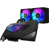 Placa video Gigabyte AORUS nVidia GeForce RTX 3080 XTREME WATERFORCE LHR 10GB, GDDR6X, 320bit