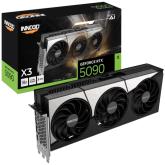 Placa video INNO3D nVidia GeForce RTX 5090 X3 32 GB, GDDR7, 512 bit