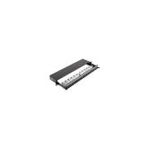 Patch Panel Nexans N521.663BK, 19inch, 24 porturi, Cat7a, Keystone, Black
