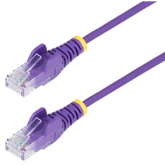 Patch Cord StarTech N6PAT25CMPLS, CAT6, UTP, 0.25 m, Purple