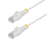 Patch Cord StarTech N6PAT25CMWHS, CAT6, UTP, 0.25 m, White