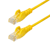 Patch Cord StarTech N6PAT25CMPLS, CAT6, UTP, 0.25 m, Yellow