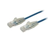 Patch Cord Startech N6PAT300CMBLS, Cat6, UTP, 3m, Albastru