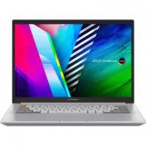 Laptop ASUS Vivobook Pro N7400PC-KM010R, Intel Core i7-11370H, 14inch, RAM 16GB, SSD 1TB, nVidia GeForce RTX 3050 4GB, Windows 10 Pro, Cool Silver