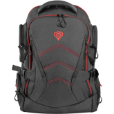 Rucsac Genesis Pallad 550 pentru laptop de 17.3 inch, Grey-Red