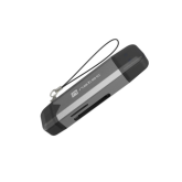 Card Reader Natec by Genesis SCARAB 3, USB 3.0/USB-C, Silver