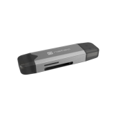 Card Reader Natec by Genesis SCARAB 3, USB 3.0/USB-C, Silver