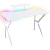 Birou gaming Genesis Holm 320, RGB LED, White