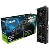 Placa video Palit nVidia GeForce RTX 5060 Infinity 3 OC 8GB, GDDR7, 128 bit