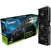 Placa video Palit nVidia GeForce RTX 5060 Ti Infinity 3 8GB, GDDR7, 128 bit
