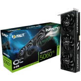 Placa video Palit nVidia GeForce RTX 5060 Ti Infinity 3 OC 8GB, GDDR7, 128 bit