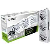 Placa video Palit nVidia GeForce RTX 5070 White OC 12GB, GDDR7, 192 bit