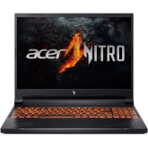 Laptop Acer Nitro V16 ANV16-71, Intel Core i5-14450HX, 16inch, RAM 16GB, SSD 512GB, nVidia GeForce RTX 4060 8GB, No OS, Obsidian Black