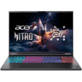 Laptop Acer Nitro 16S AI AN16S-61-R1MY, AMD Ryzen AI 7 350, 16 inch, RAM 16GB, SSD 1TB, nVidia GeForce RTX 5060 8GB, No OS, Obsidian Black