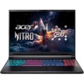 LAPTOP Gaming Acer Nitro V 16S AI ANV16S-41-R7QH, AMD Ryzen 7 260, 16  inch, RAM 16GB, SSD 1TB, nVidia GeForce RTX 5060 8GB, No OS, Obsidian Black